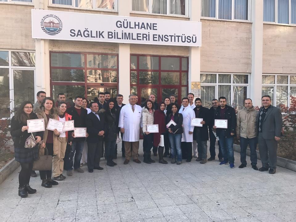Ankara’da Gülhane Sağlık Bilimleri Enstitüsü tarafından ‘Tıbbi KBRN Kursu’ programı düzenlendi